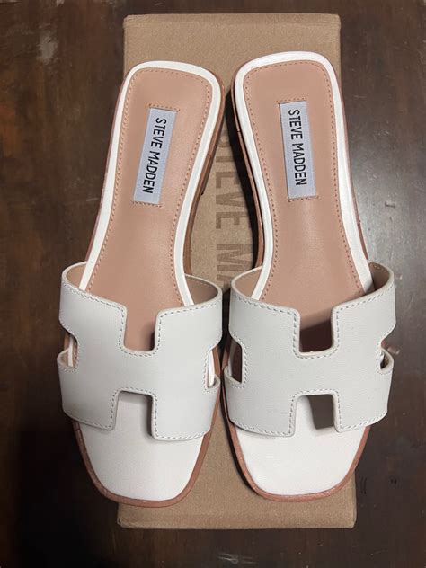 steve madden hermes sandals|hermes oran sandals knock off.